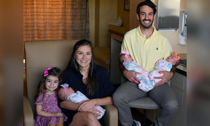 One-in-a-Million: Louisiana Couple Welcomes Rare, Naturally Conceived Identical Triplets