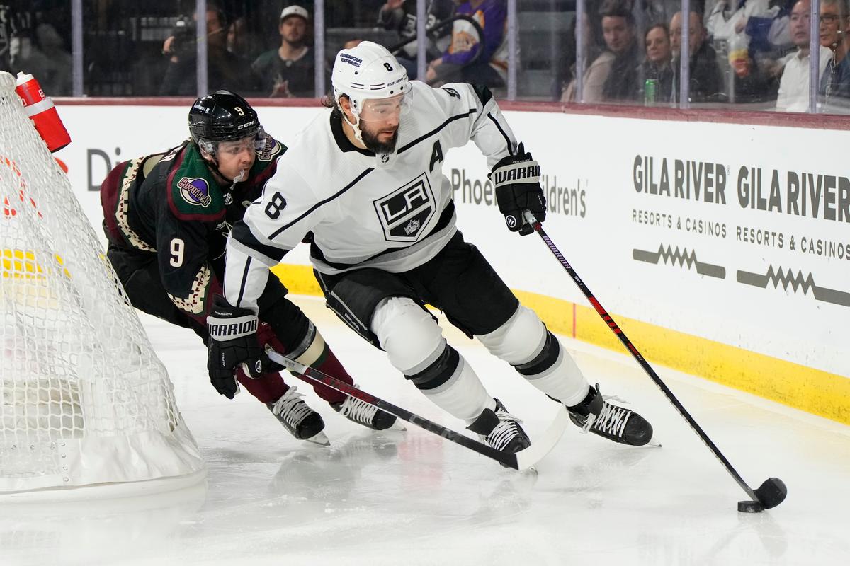 Doughty Scores 2 as Kings Rally From 3 Goals Down to Beat Coyotes 5–4