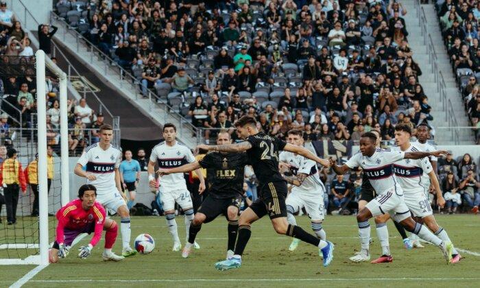 LAFC Blasts Whitecaps in Playoffs 5–2 With Pair of Braces