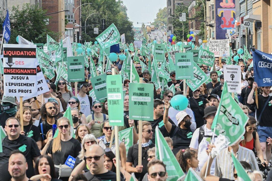 Quebec Public Sector Unions Say They Will Move Forward With Strikes After New Offer