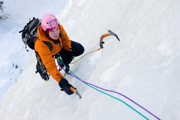 Ice climbing is a popular outdoor sport during the winter season. (Mcech/Dreamstime.com)