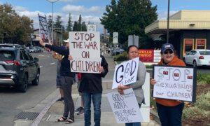 Bay Area Residents Hold Worldwide ‘Stop the War on Children’ Rally