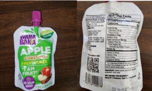 Parents Warned of ‘Extremely High’ Lead Contamination in Puree Fruit Pouches Sold Across US: FDA