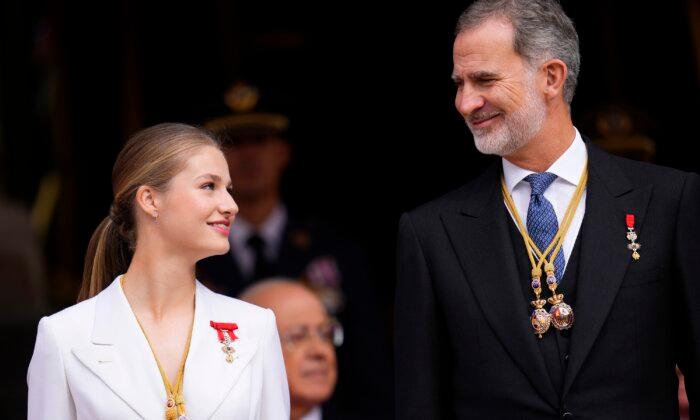 Spain’s Crown Princess Leonor Turns 18 and Is Feted as Future Queen at Swearing-In Ceremony