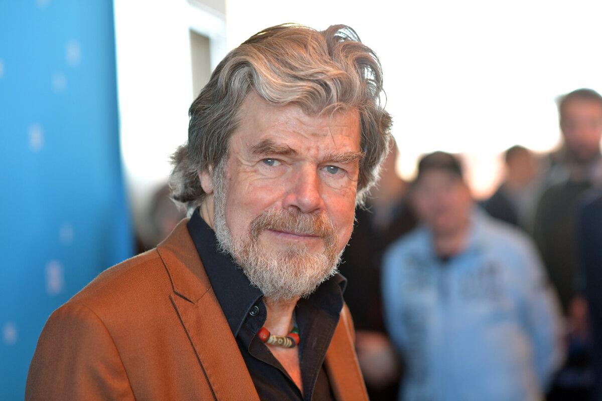 Reinhold Messner during the BR (Bayerischer Rundfunk) Film Brunch at Literaturhaus on January 17, 2020 in Munich, Germany. (Photo by Hannes Magerstaedt/Getty Images)