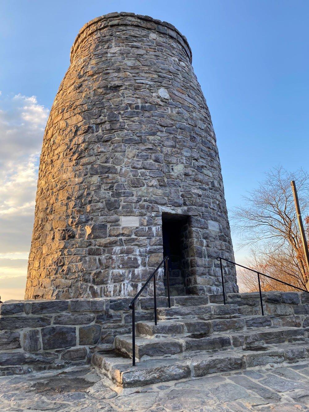 Located in western Maryland, this monument was completed in one day. (Courtesy of Lynn Topel)
