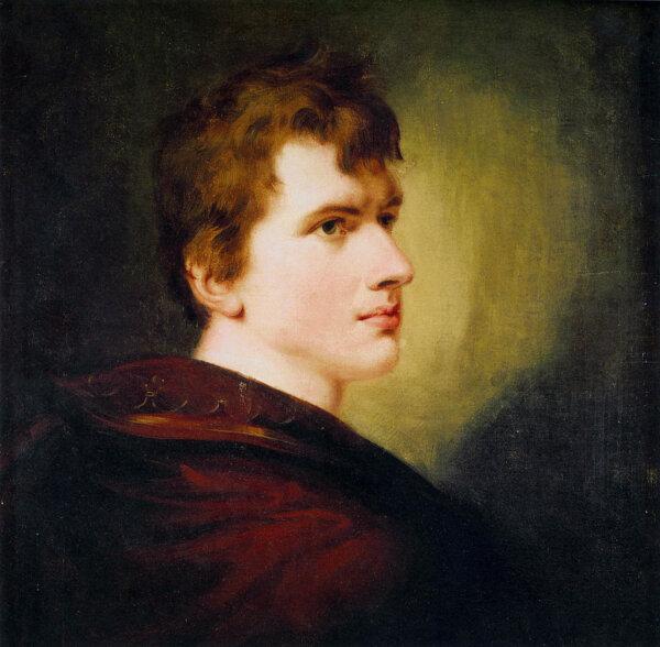 Portrait of Achim von Arnim, 1803, by Peter Edward Stroehling, (Public Domain)