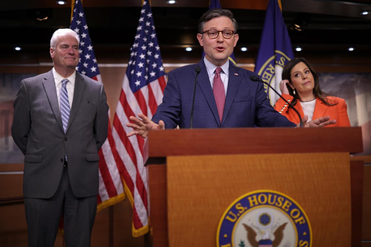 Speaker Johnson Expects Decision on Biden Impeachment Articles ‘Very Soon’