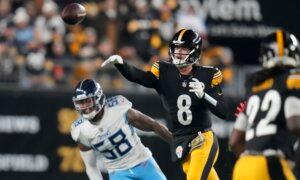 Pickett Hits Johnson for Late Touchdown as the Steelers Slip Past Levis, Titans 20–16