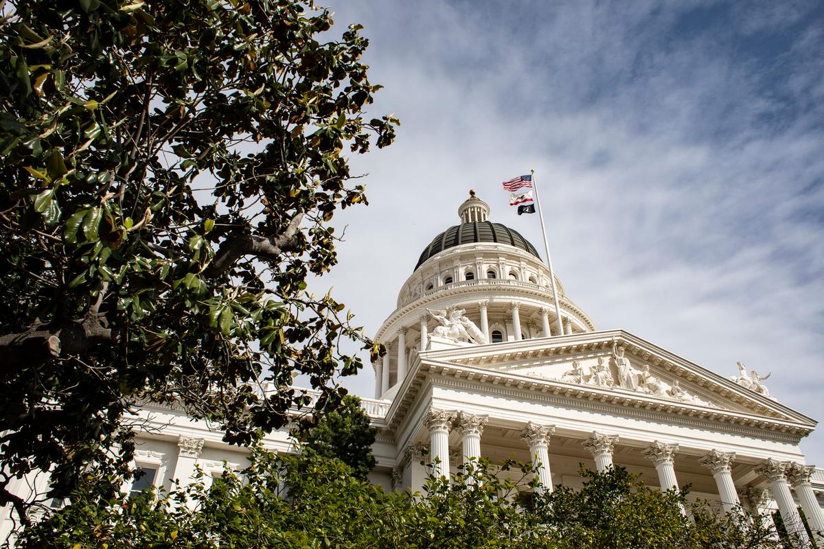  The California State Capital in Sacramento on April 18, 2022. (John Fredricks/The Epoch Times)
