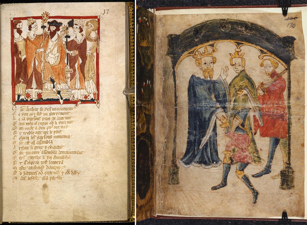 British Library Arthurian manuscripts