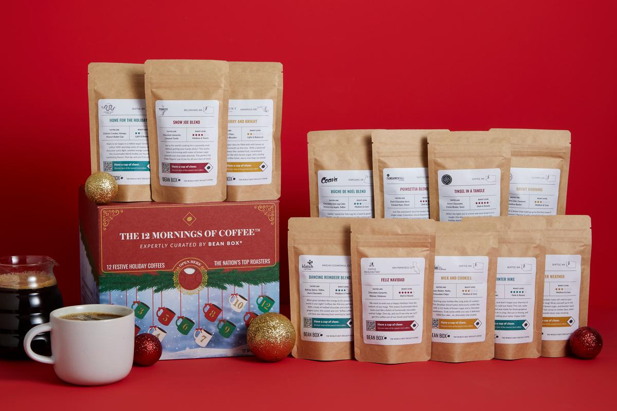 BeanBox 12 Mornings of Coffee. (Courtesy of BeanBox)