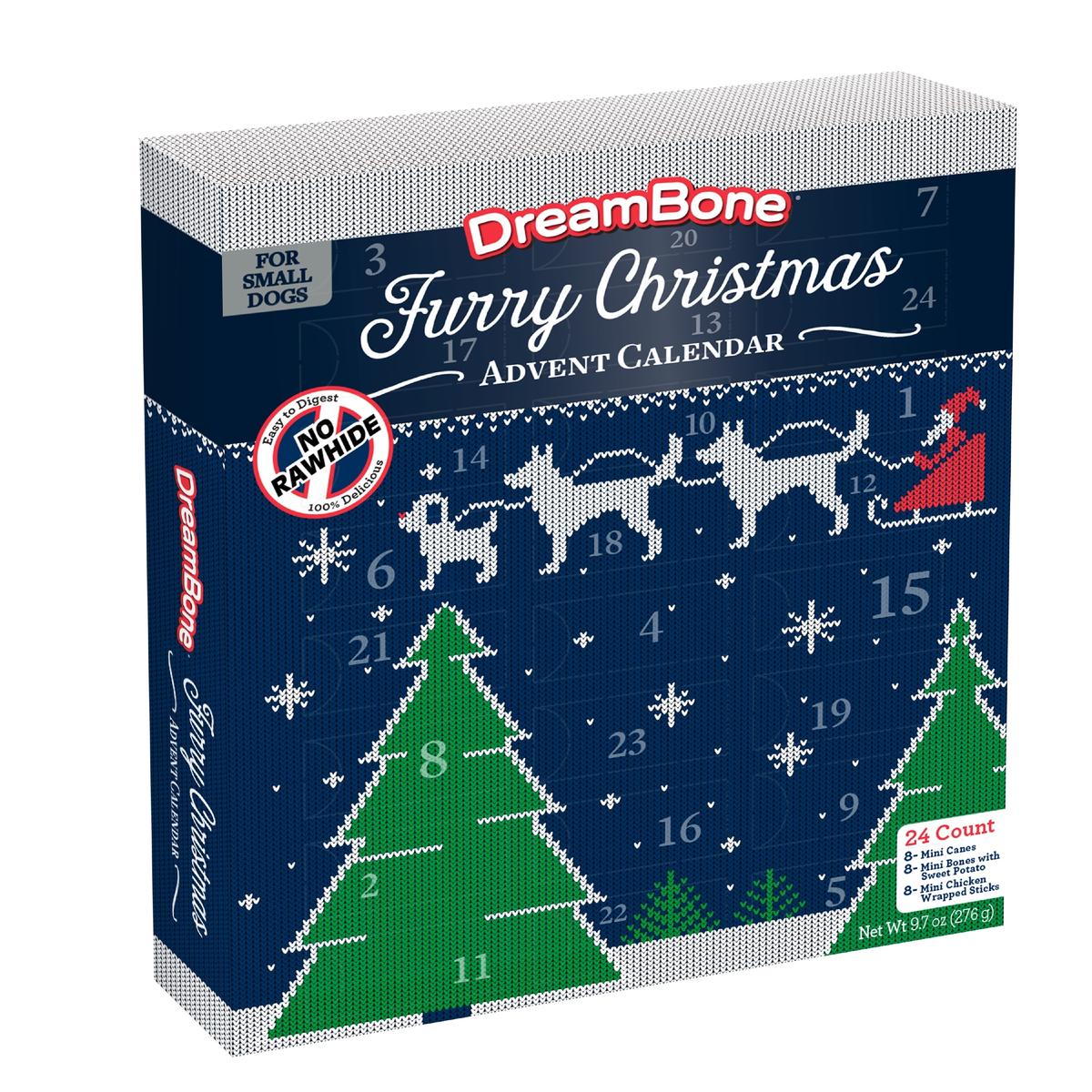 DreamBone Holiday Advent Calendar. (Courtesy of Chewy)