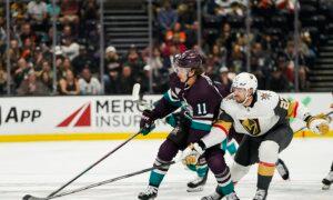 Ducks Rally for 6th Straight Win, Snap Golden Knights’ 12-game Point Streak With 4–2 Victory