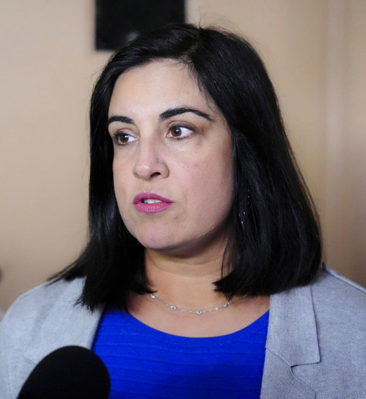 Rep. Nicole Malliotakis (R-N.Y.) in Washington on Oct. 12, 2023.(Madalina Vasiliu/The Epoch Times)