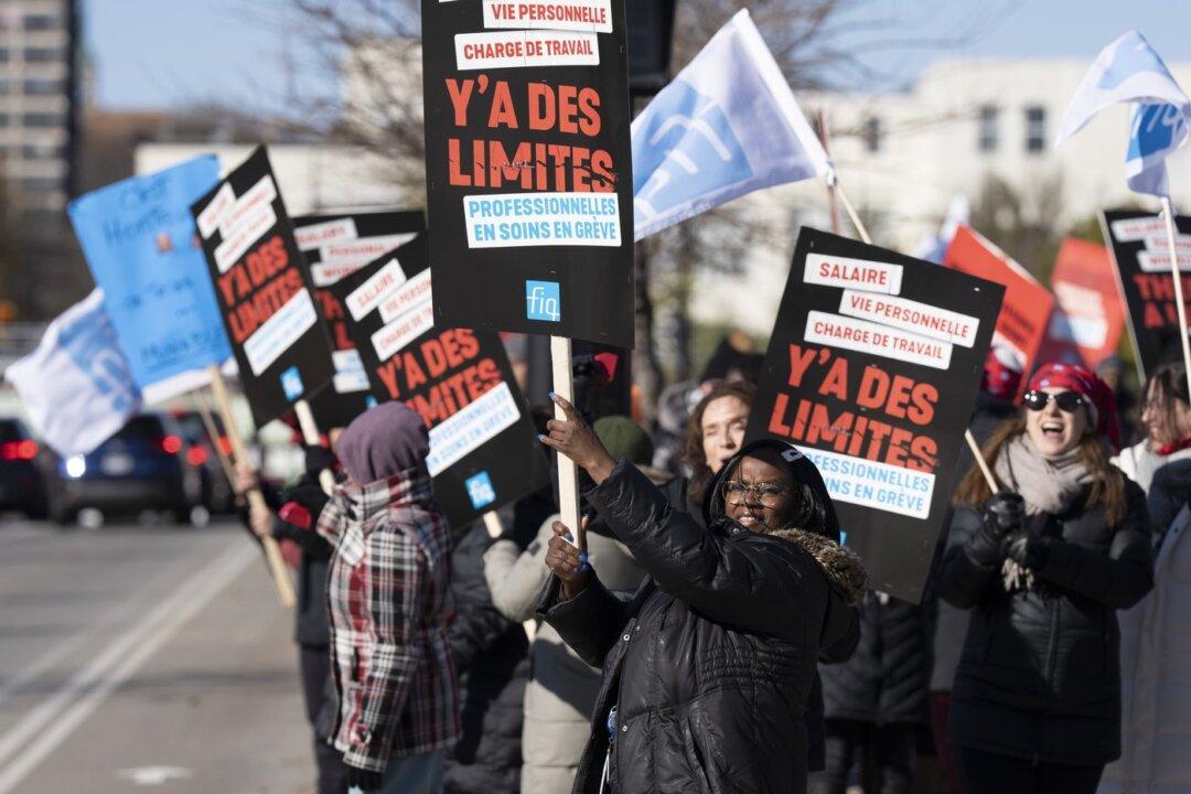 Public Sector Strikes: Quebec Nurses, Health Staff Launch Two-Day Walkout