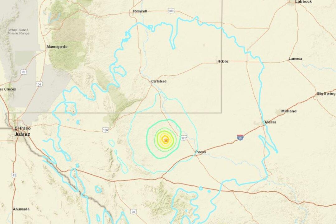 Moderate 5.3 Magnitude Earthquake Recorded in Sparsely Populated West Texas County