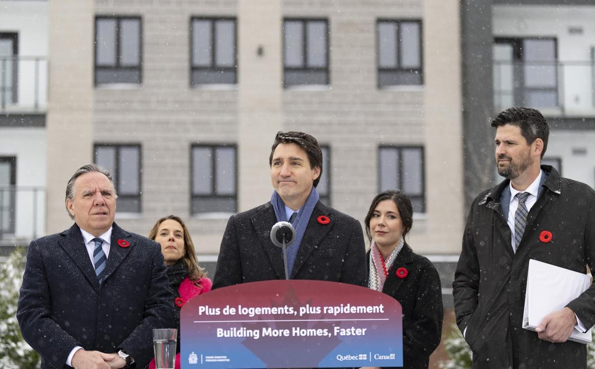 Federal Government Will Spend $900M to Build Housing in Quebec, Matched by Province