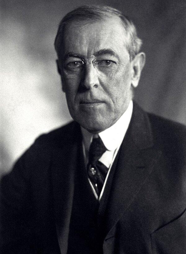 President Woodrow Wilson. (Public Domain)