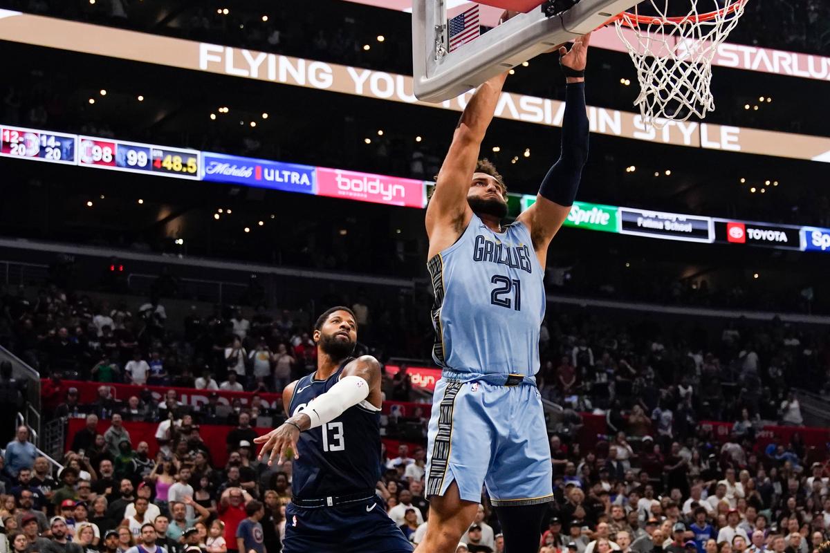 Grizzlies Survive Clippers’ 4th-Quarter Charge for 2nd Win, 105–101