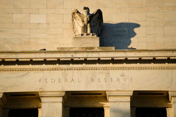 The Federal Reserve building in Washington on Nov. 13, 2023. (Madalina Vasiliu/The Epoch Times)