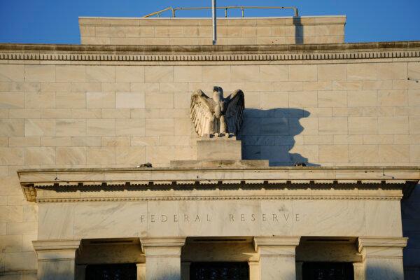 The Federal Reserve building in Washington, on Nov. 13, 2023. (Madalina Vasiliu/The Epoch Times)