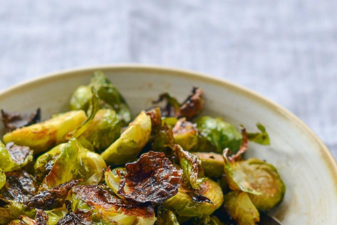 Roasted Brussels Sprouts With Balsamic Vinegar & Honey