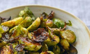 Roasted Brussels Sprouts With Balsamic Vinegar & Honey