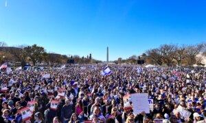 Thousands Rally in Support of Israel in Washington