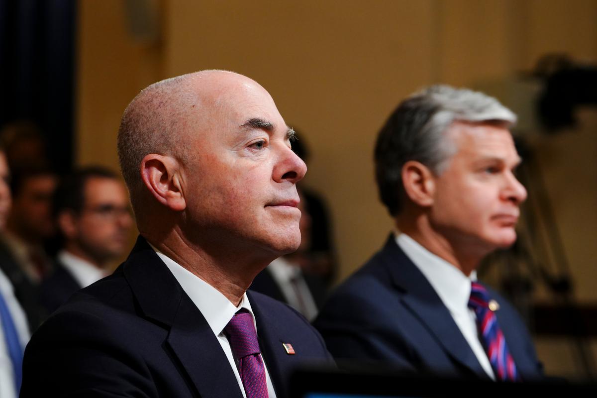 Mayorkas, Wray Skip Senate Homeland Security Public Hearing