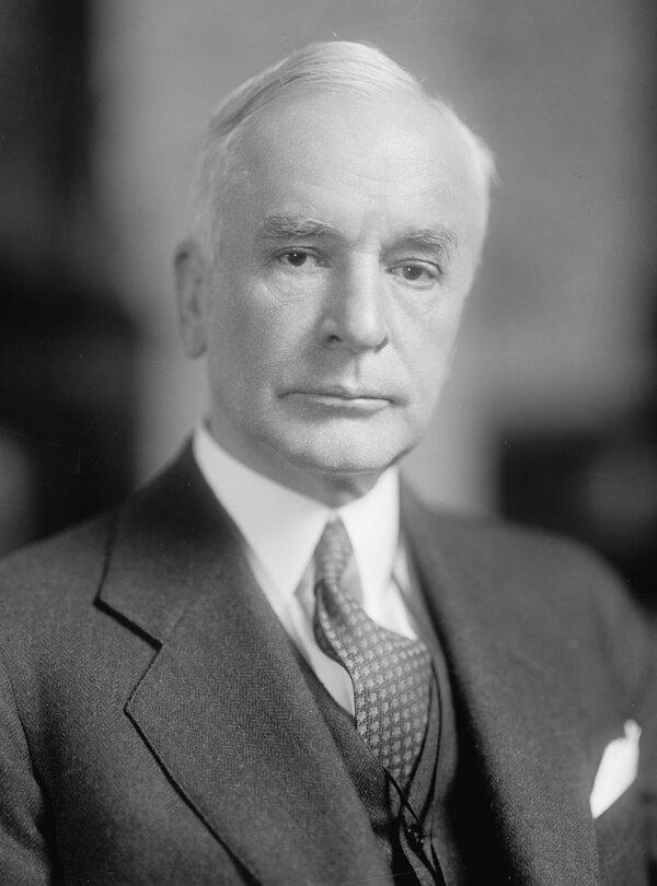 Secretary of State under Franklin Roosevelt Cordell Hull. Library of Congress. (Public Domain)