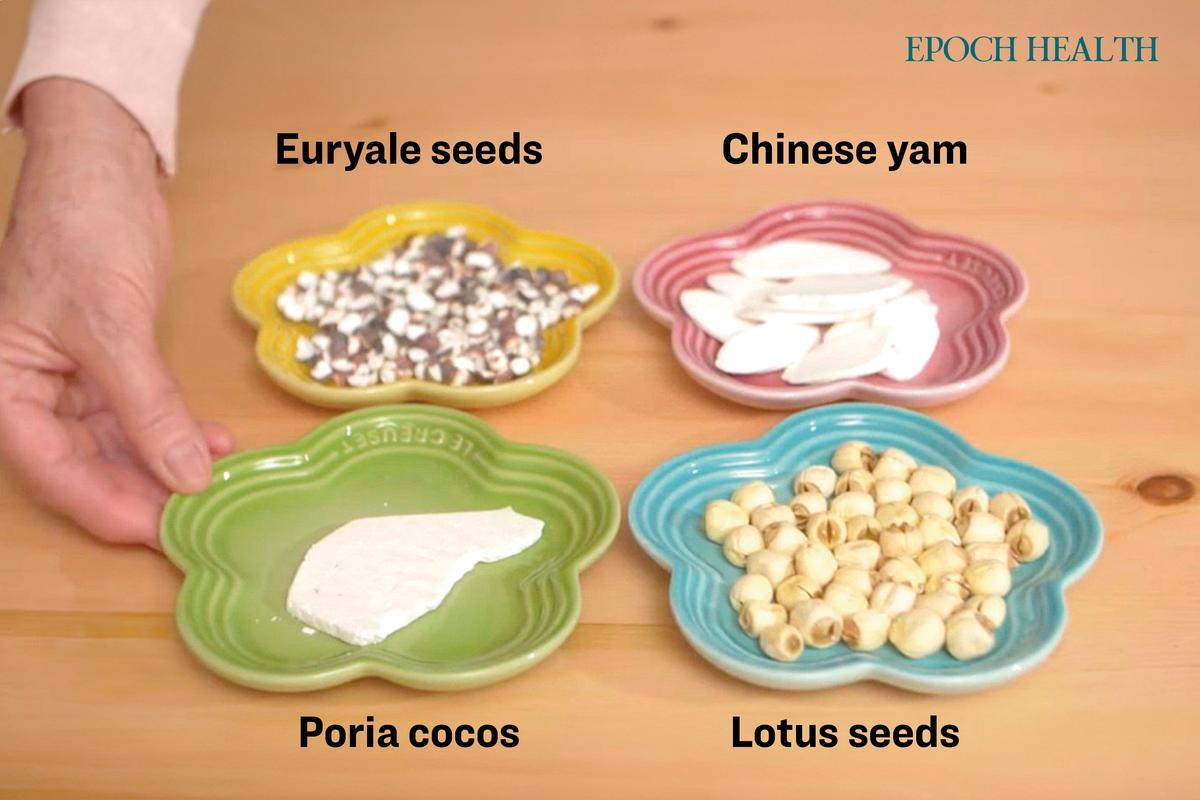 Si Shen Tang can tonify the spleen and stomach, nourish qi and blood, promote urination, and dispel dampness. (The Epoch Times)