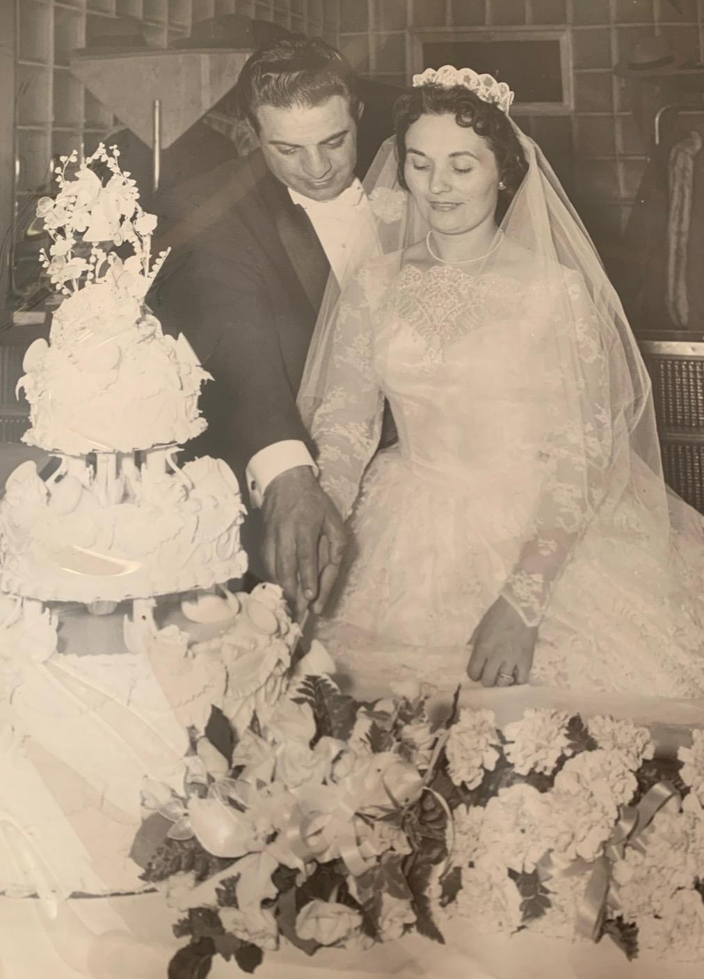 Mr. and Ms. Leo tied the knot on Oct. 31, 1959. (Courtesy of Rose Chodnicki)