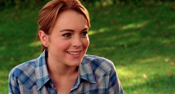 Cady Heron (Lindsay Lohan) as her original wholesome self, in “Mean Girls.” (Paramount Pictures)