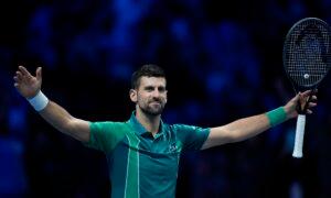 Imperious Djokovic Wins Record 7th ATP Finals Title Beating Sinner in Straight Sets