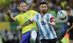 Messi’s Argentina Beats Brazil in World Cup Qualifying Game Delayed by Crowd Violence
