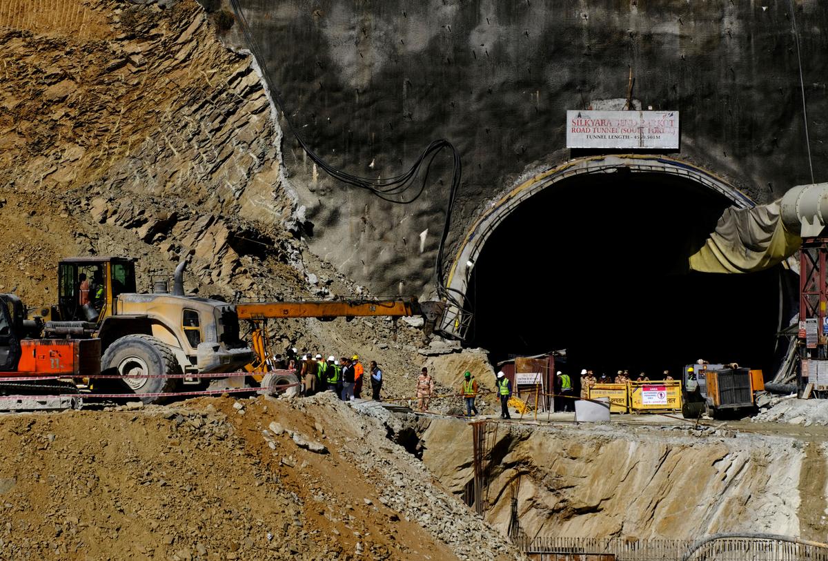 Indian Rescuers Close in on Workers Trapped in Himalayan Tunnel