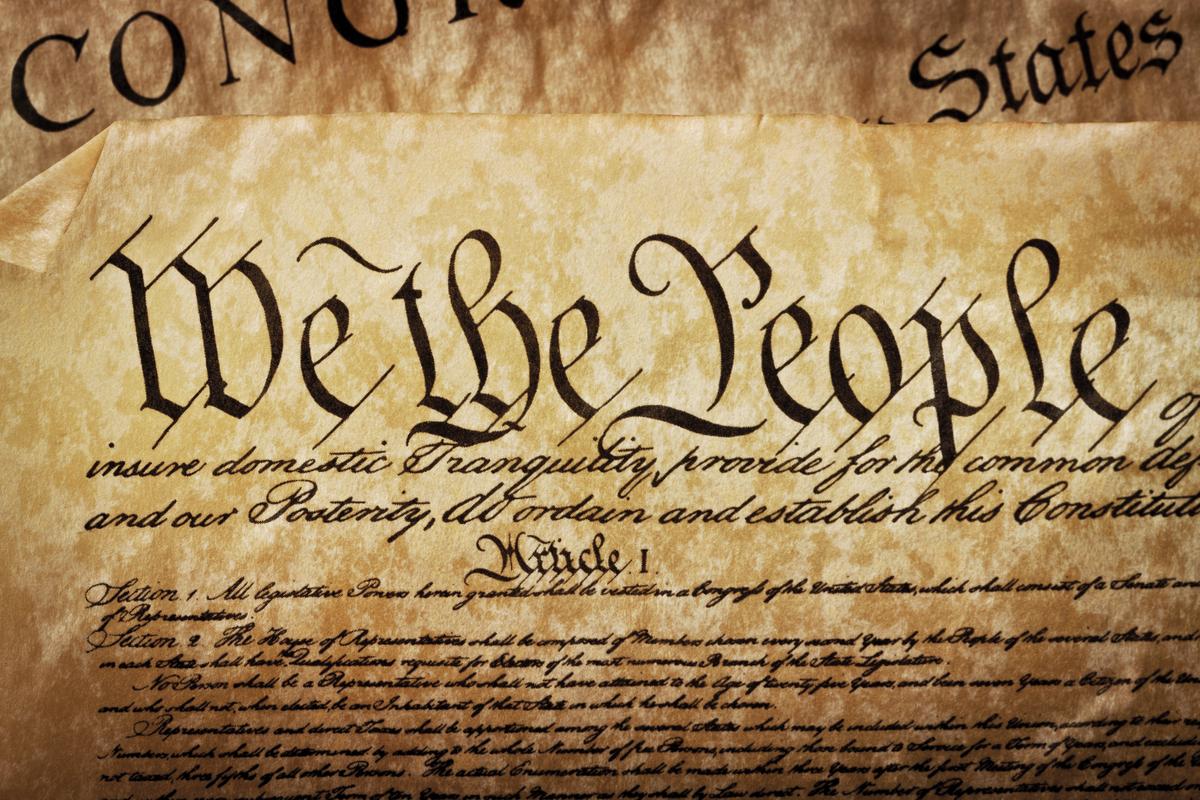 President and Founding Father John Adams once wrote, “Our Constitution was made only for a moral and religious people. It is wholly inadequate to the government of any other.” (J. Helgason/Shutterstock)