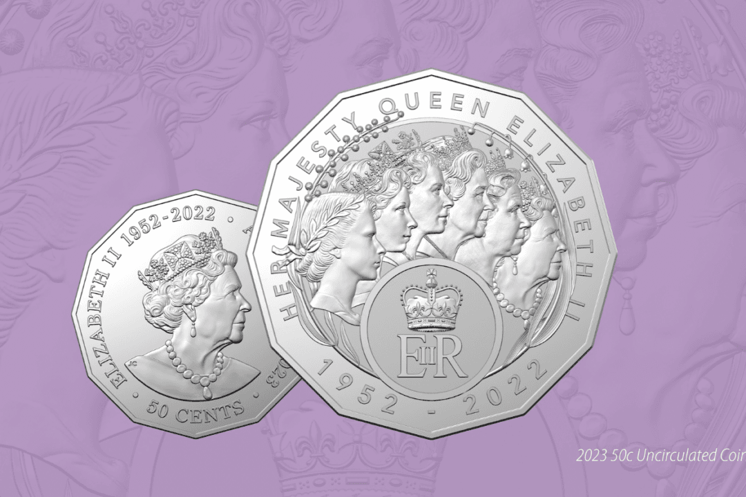Collectors Race for New Queen Elizabeth 50-Cent Coin