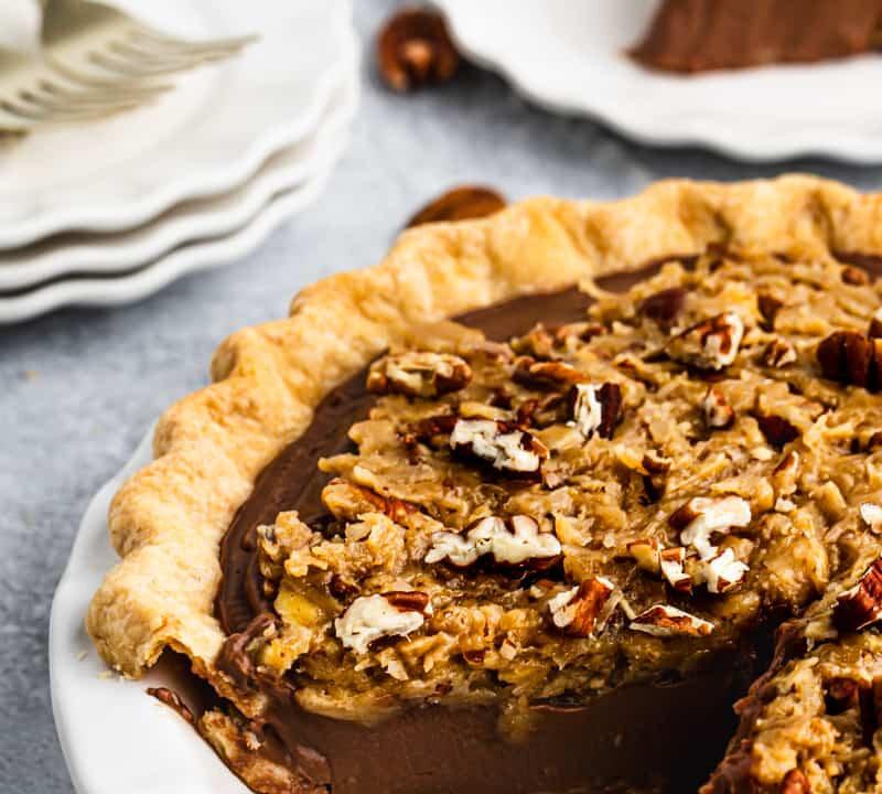 German Chocolate Pie