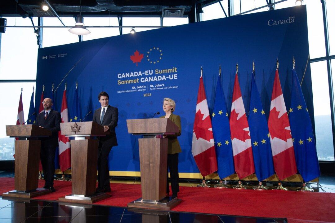 Canada, EU Agree to New Partnerships as Trudeau Welcomes European Leaders