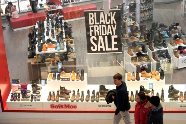 People shop at Mall of America for Black Friday deals in Bloomington, Minn., on Nov. 24, 2023. (Abbie Parr/AP Photo)