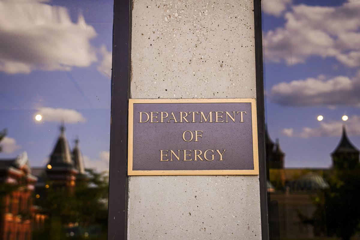 The Department of Energy in Washington on July 31, 2023. (Madalina Vasiliu/The Epoch Times)