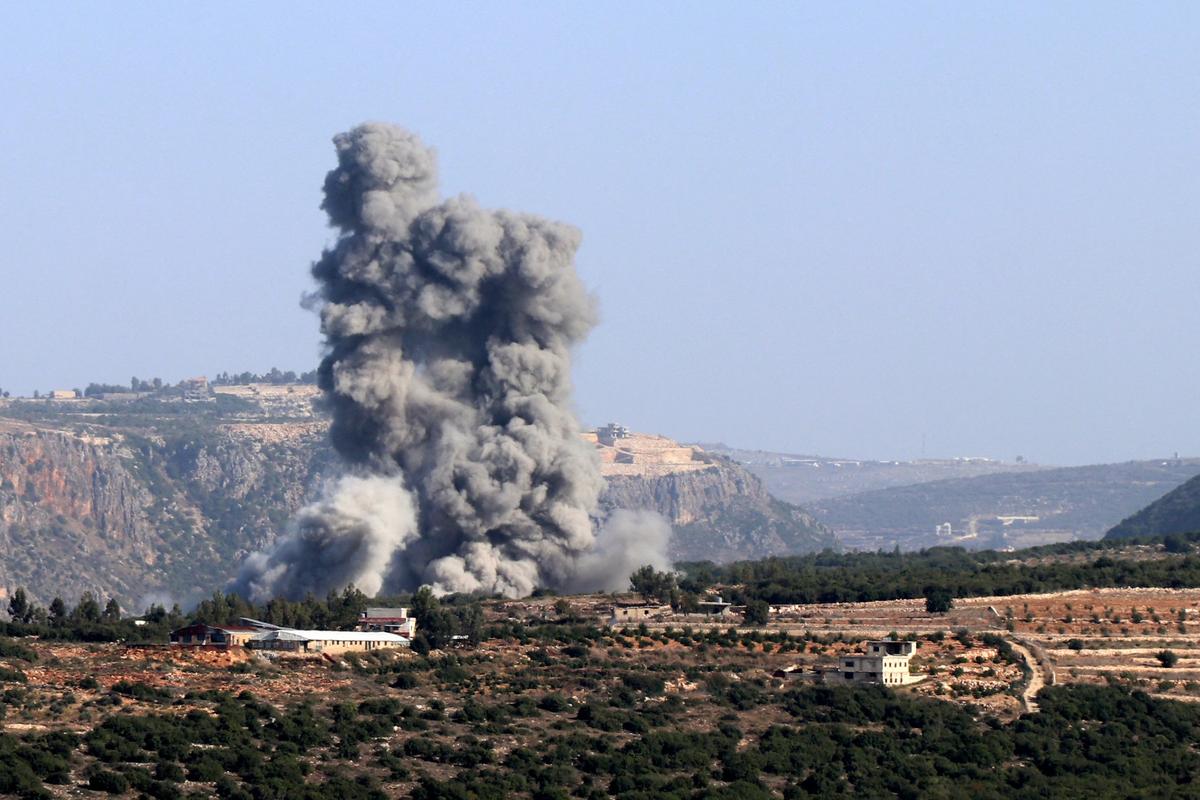 Hezbollah Fires Rockets at Northern Israel After Airstrike Kills 5 Terrorists