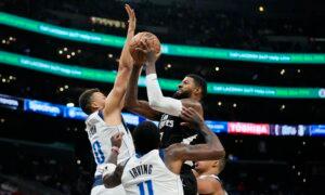 George Scores 25 Points in Clippers 107–88 Win Over Mavs