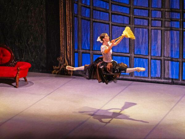 Cinderella (Ekaterina Malkovich), in a scene from "Cinderella." (World Ballet)