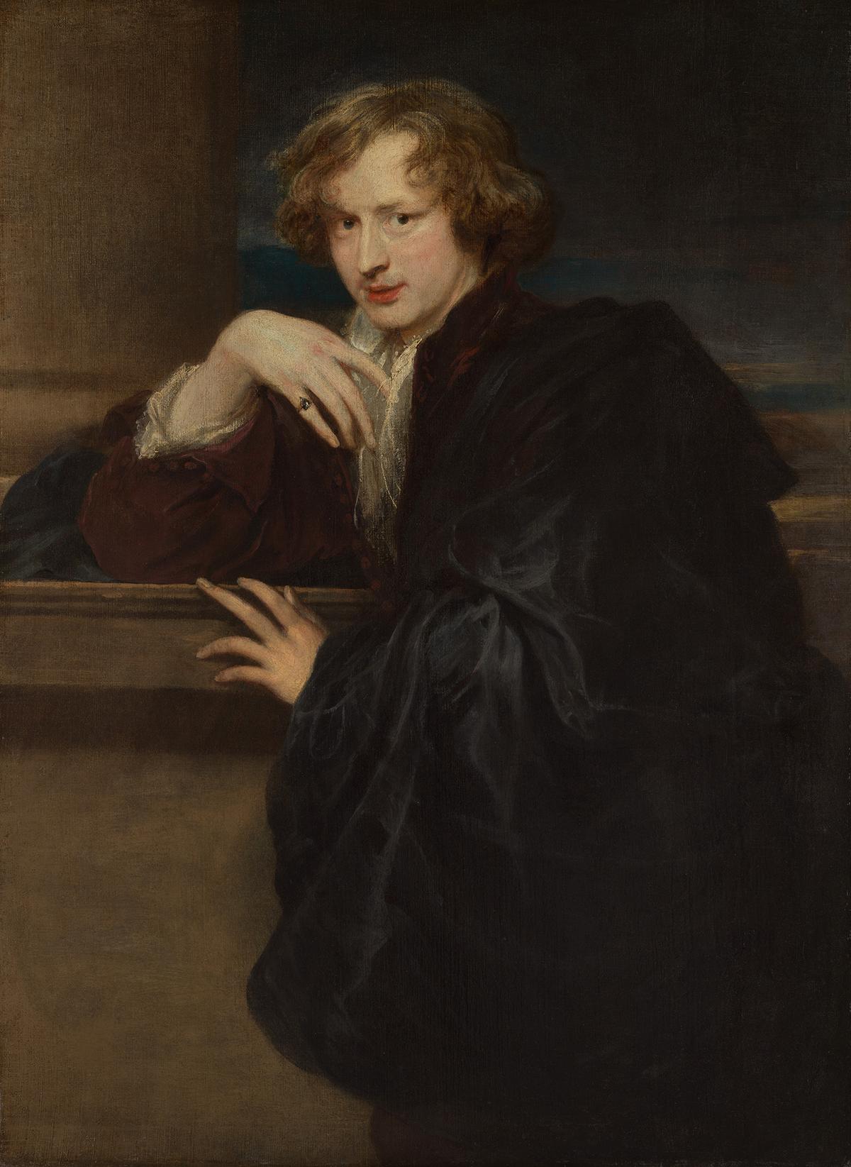 Self-Portrait, circa 1620–1621, by Anthony van Dyck. Oil on canvas; 47 1/8 inches by 34 5/8 inches. The Metropolitan Museum of Art, New York City. (Public Domain)