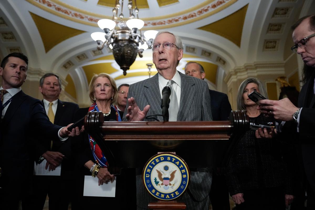 McConnell to Remain in Senate Until Term Ends to Deal With GOP’s ‘Isolationist Issue’