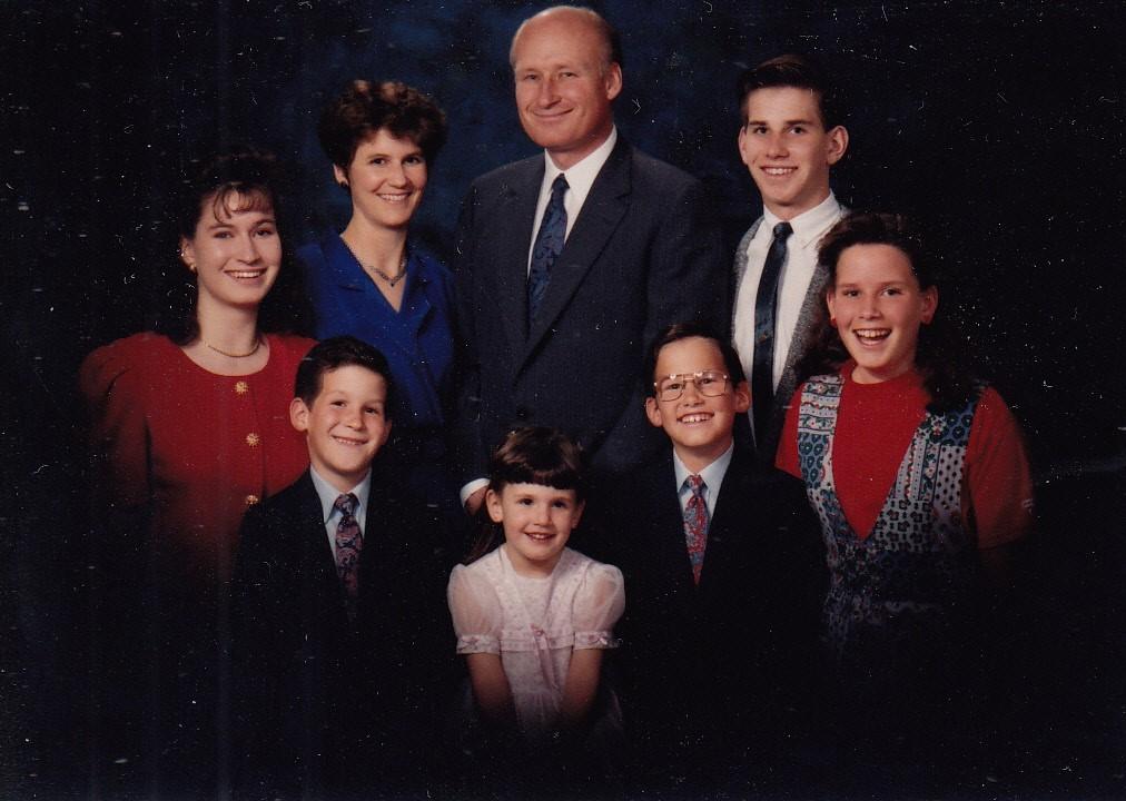 A family photo of the Pulsiphers from 1998. (Courtesy of Doug Pulsipher)