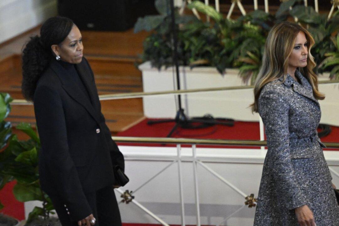 Melania Trump Makes Rare Public Appearance at Rosalynn Carter Memorial
